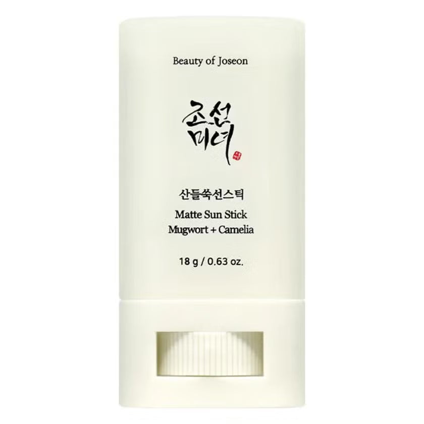 Beauty of Joseon Matte Sun Stick Sunscreen With Mugwort + Camelia SPF 50+ & PA++++ 18g