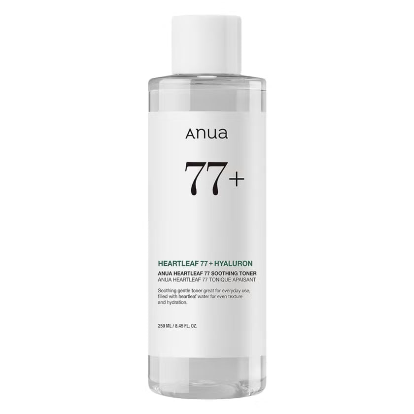 Anua Heartleaf 77% Soothing Facial Toner For Redness & Acne- Prone Skin Type 250ml