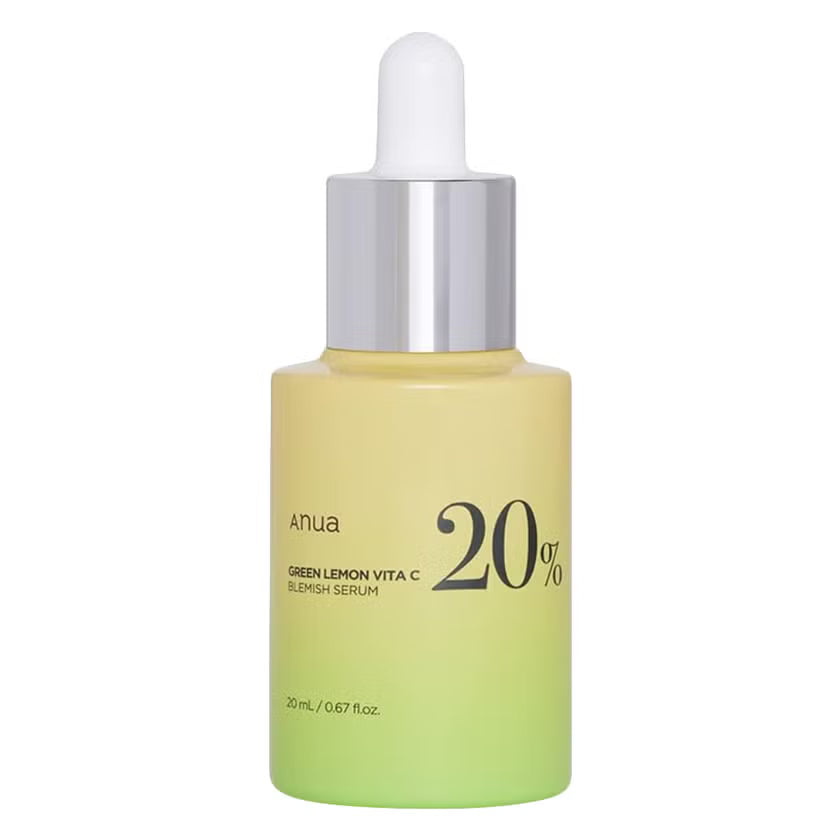 Anua Green Lemon Vitamin C 20% Facial Blemish Serum For Dark Spots 20g