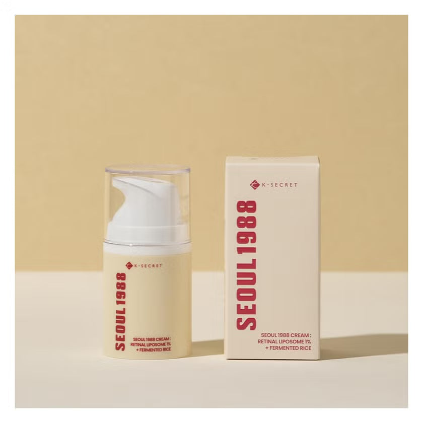 K-Secret Seoul 1988 Retinal Liposome 1% + Fermented Rice Extract Face Cream 50ml